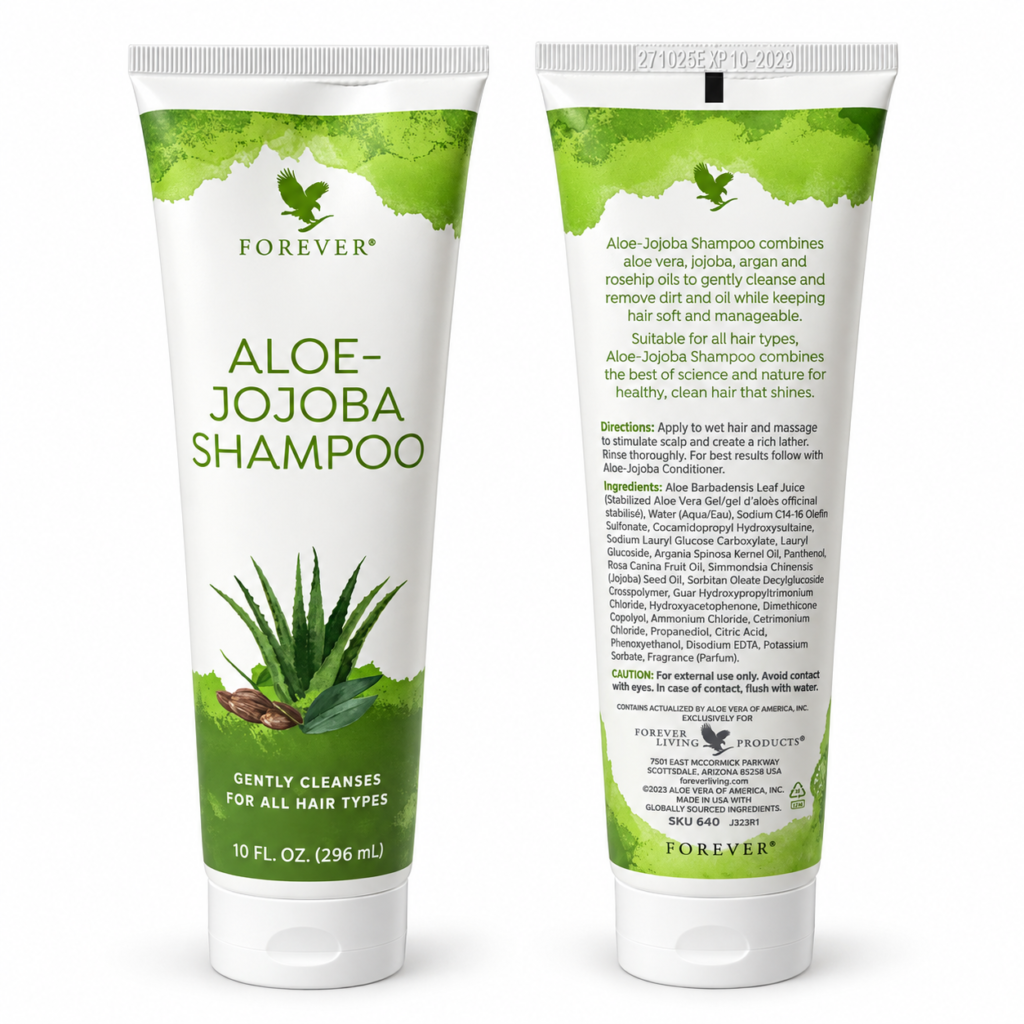 Forever Aloe-Jojoba Shampoo-10fl.oz.(296ml)